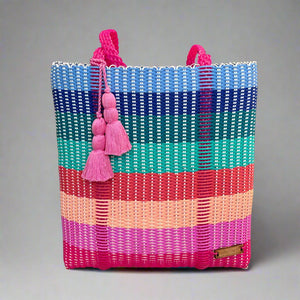 cesta tote ~ large ~ multistripe