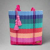 cesta tote ~ large ~ multistripe