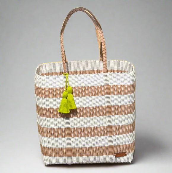 cesta tote ~ ex-large ~ striped