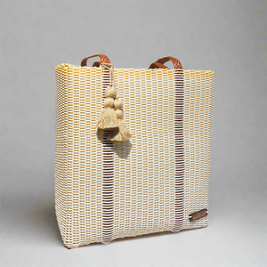 cesta tote ~ large ~ basket weave