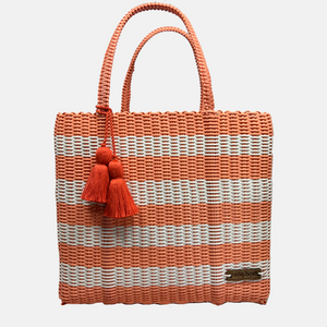 cesta tote ~ medium ~ striped ~ unlined